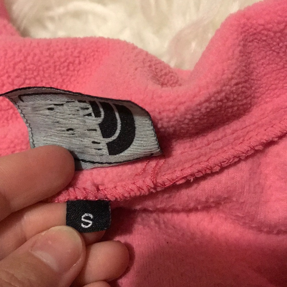 The North Face Pink Zip Up Jacket - Picture 7 of 8